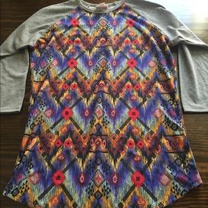 Gorgeous and Rare Western style LulaRoe shirt
